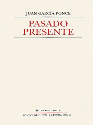 cover image of Pasado presente